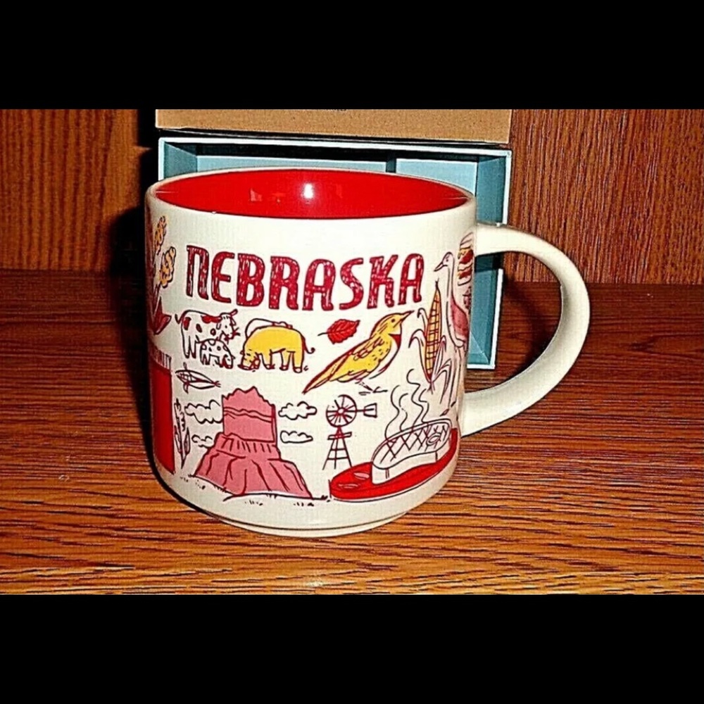 Nebraska Starbucks Mug